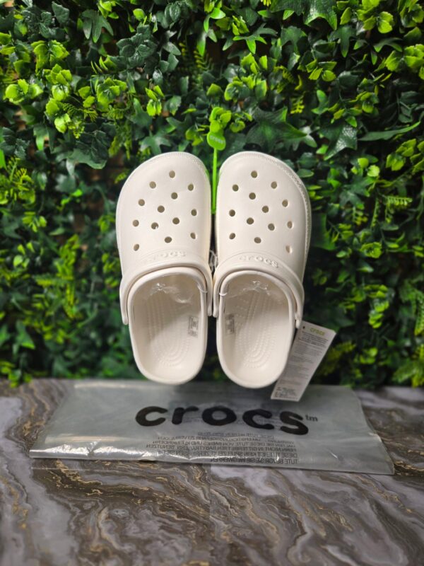 White Slip on clog size 3-4 eu36-37 - Image 1