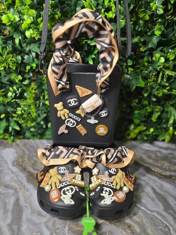 Full set bag and clog matchin
