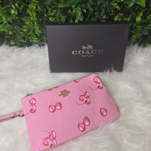 Cherry wallet pouch bag