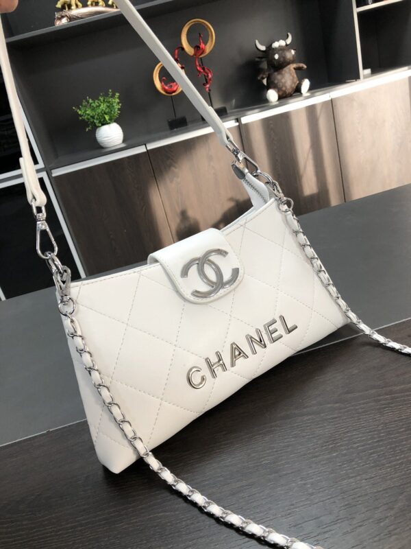 classic quilted with silver hardware - Image 2