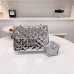 shiny metallic backpack - Image 2