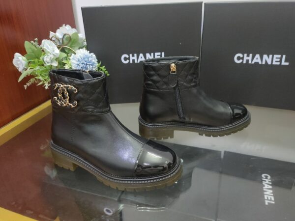 Real Leather Quilted boot