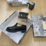 CD leather and canvas boot - Image 2