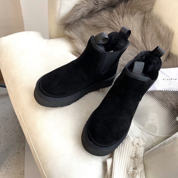 Flatform Black with elastic detail - Image 3