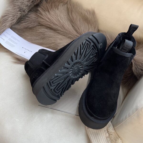Flatform Black with elastic detail - Image 2