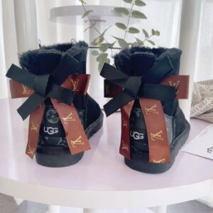 Bow Back Boot Black