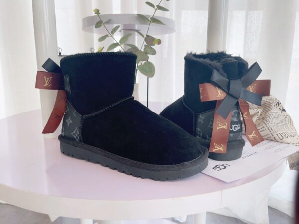 Bow Back Boot Black - Image 2