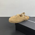 luxe leather mules beige or black - Image 4