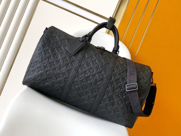 3d weekend bag real leather