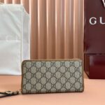 Brown Printed Gg purse