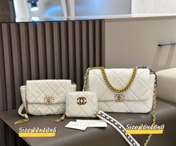 3 colour options 3pc bargain bag set