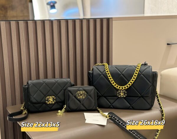 3 colour options 3pc bargain bag set - Image 3