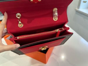 Lux leather red contrast - Image 2