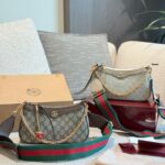 GG 2 tone lux leather