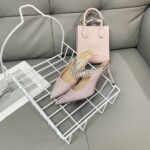 Pink or silver options sling backs Jimmy - Image 4