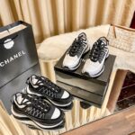 Black and white contrast CoCo trainers