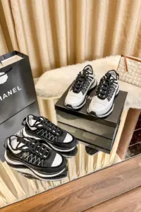 Black and white contrast CoCo trainers