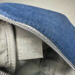 denim makeup wash bag - Image 2