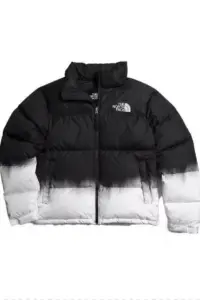 White or red 2tone NF coat