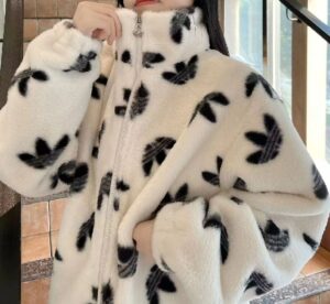 unisex Fluffy jacket - Image 4