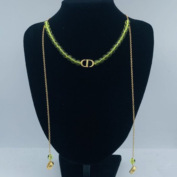 scaled_i1744814499890_8026_0_0-1-1-1.jpg CD green necklace - Image 1